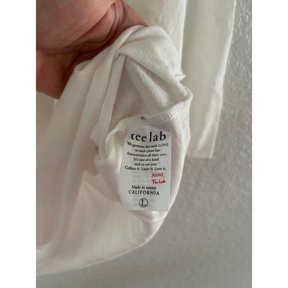 Frank and Eileen Tee Lab Classic White Tshirt Fit Scoop Neck Large $160 - Picture 5 of 7